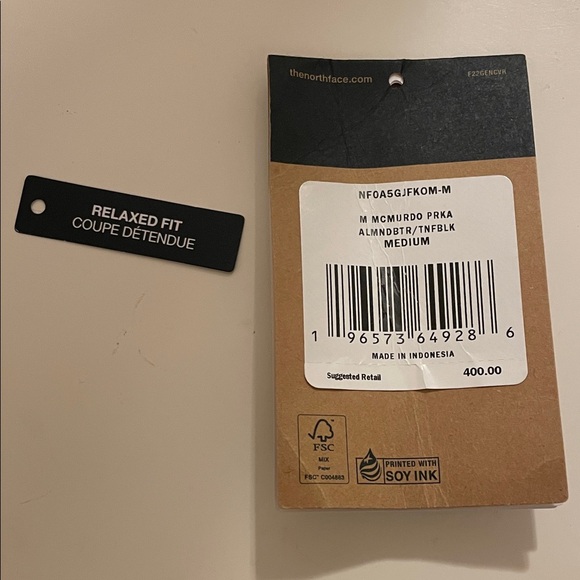 McMurdo Men’s North Face Parka - Camel Medium - Picture 4 of 8